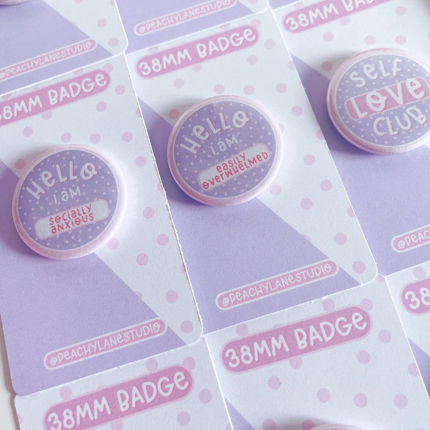 Self Love Club Pin Badge