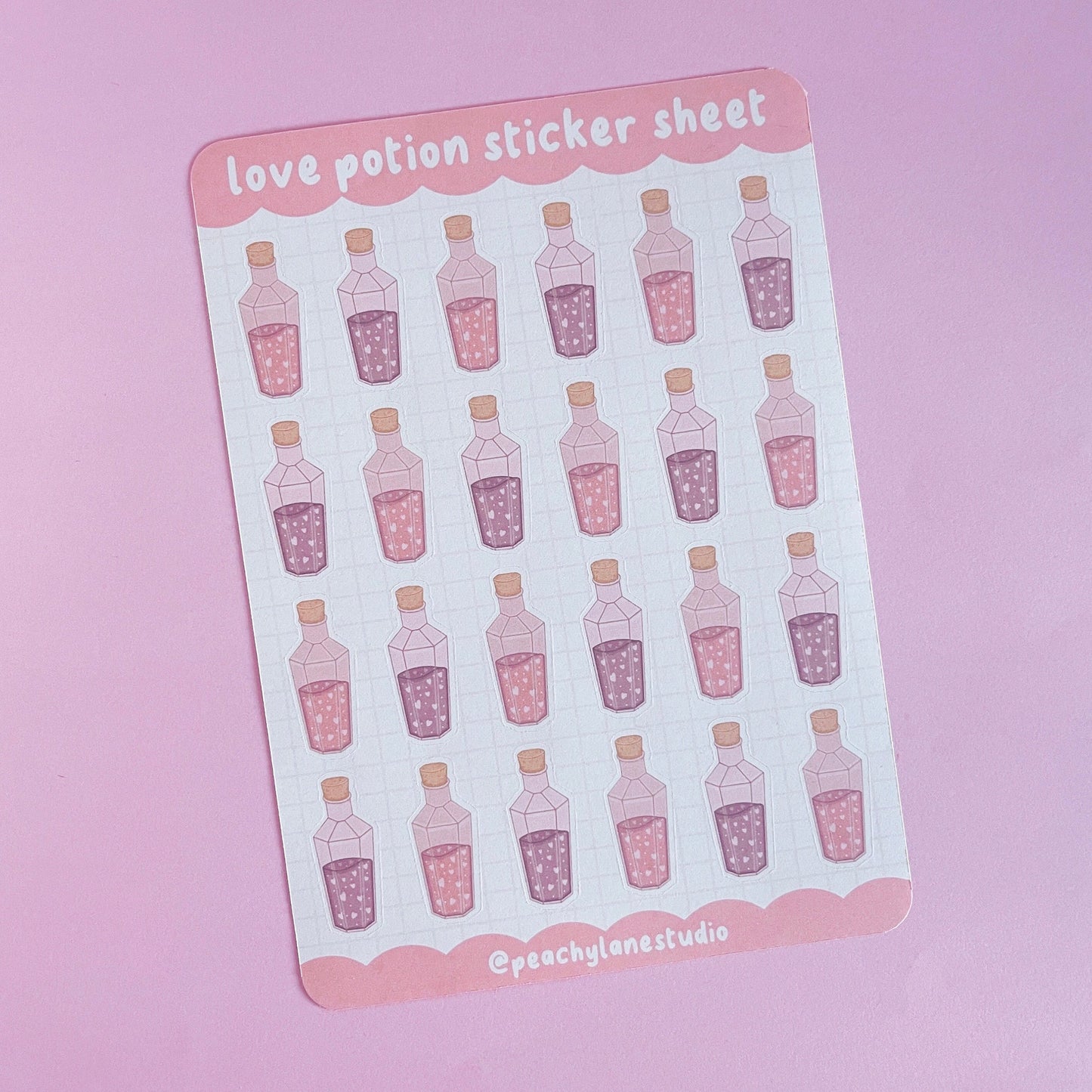 Love Potion Sticker Sheet