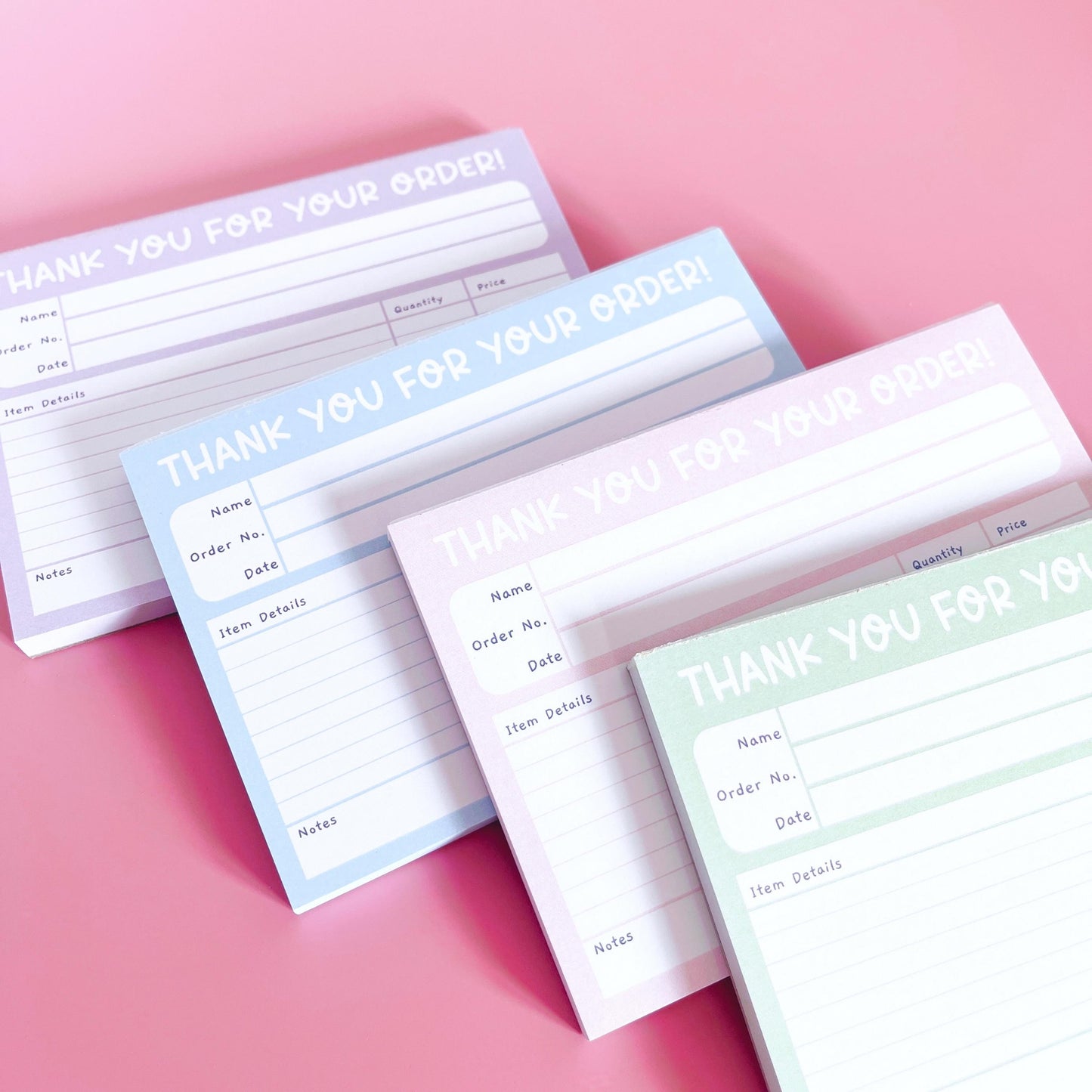 Small Business Invoice Notepad A6