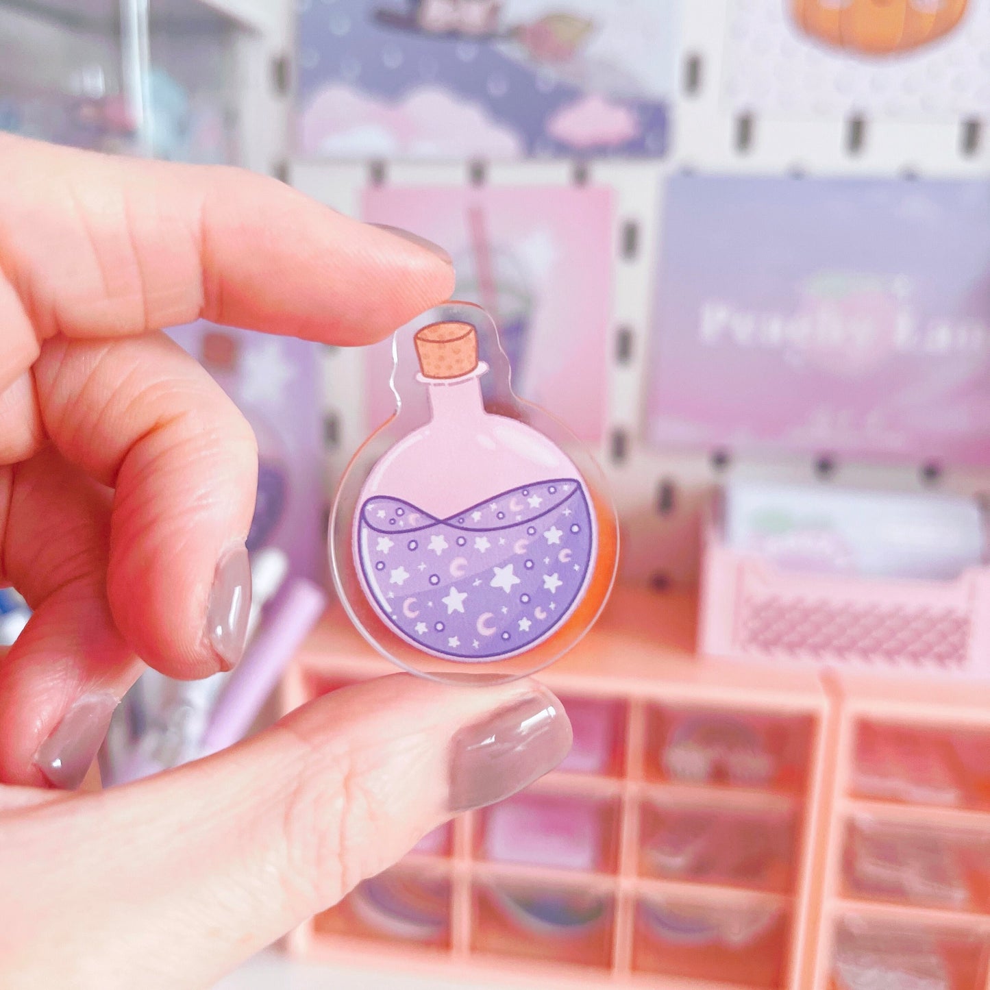 Dreamy Potion Acrylic Pin