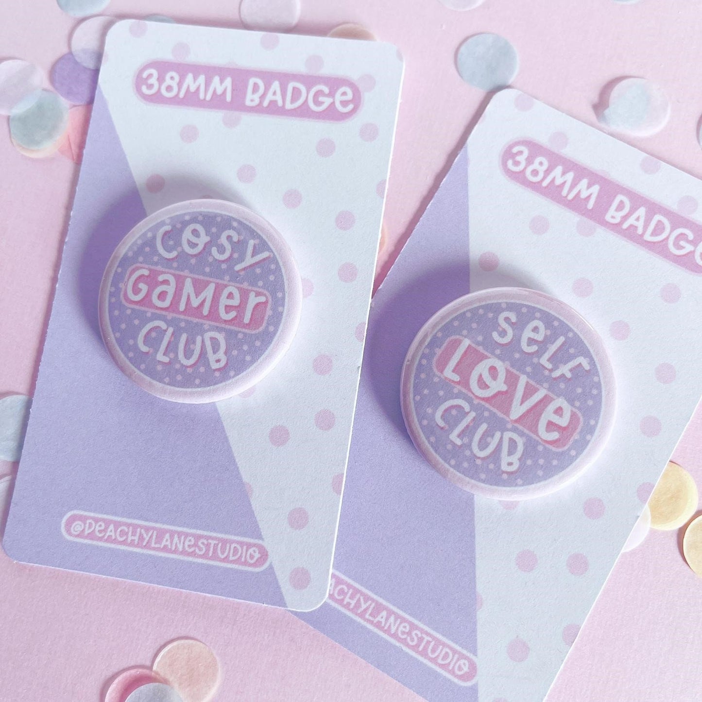 Self Love Club Pin Badge