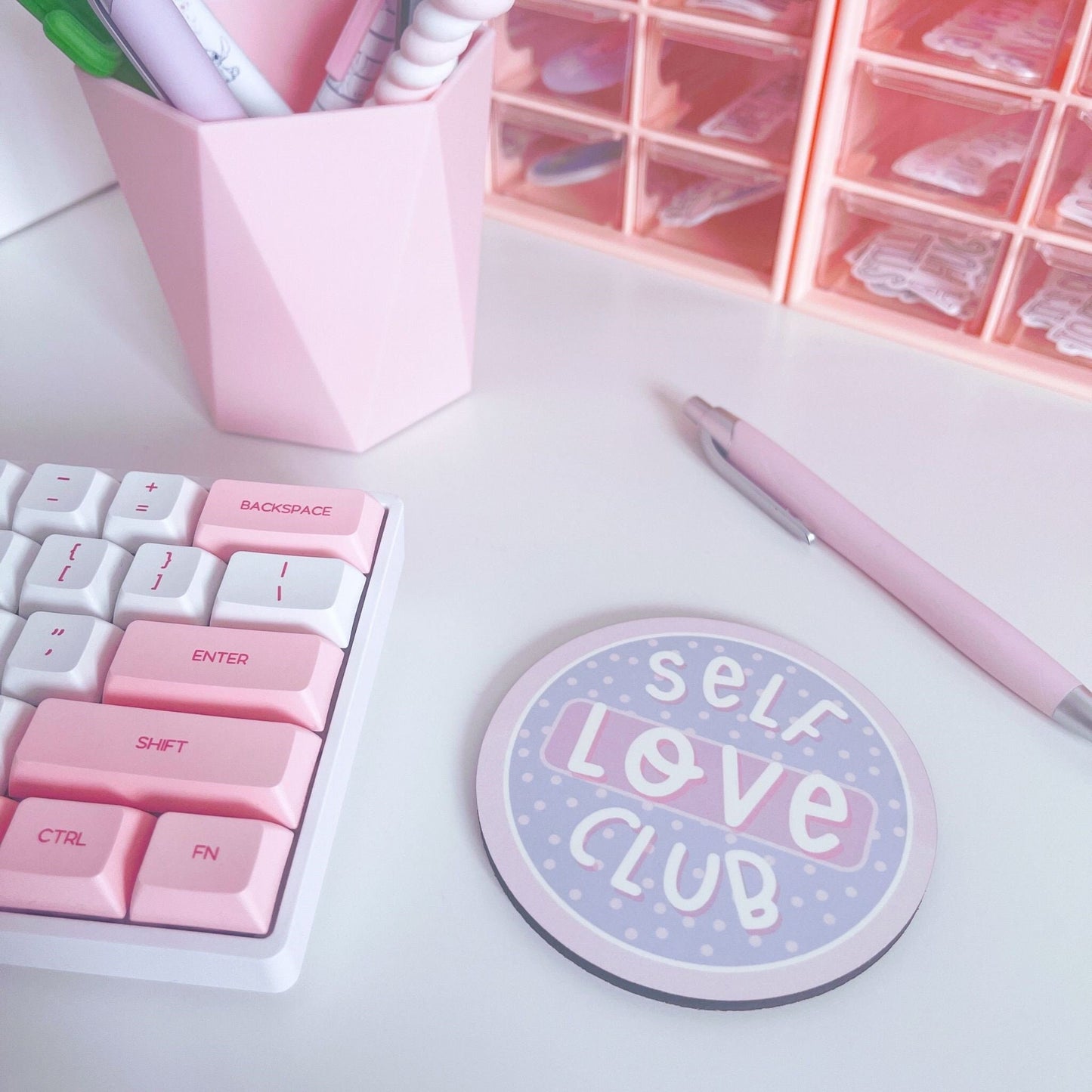 Self Love Club Coaster