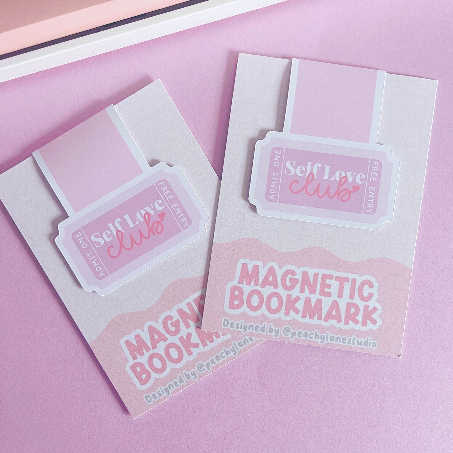Self Love Club Magnetic Bookmark