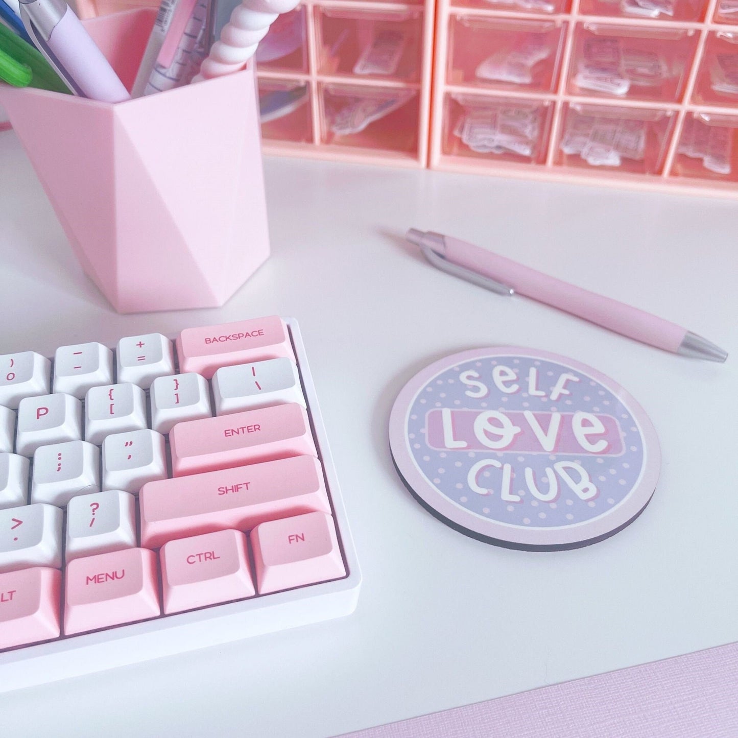Self Love Club Coaster