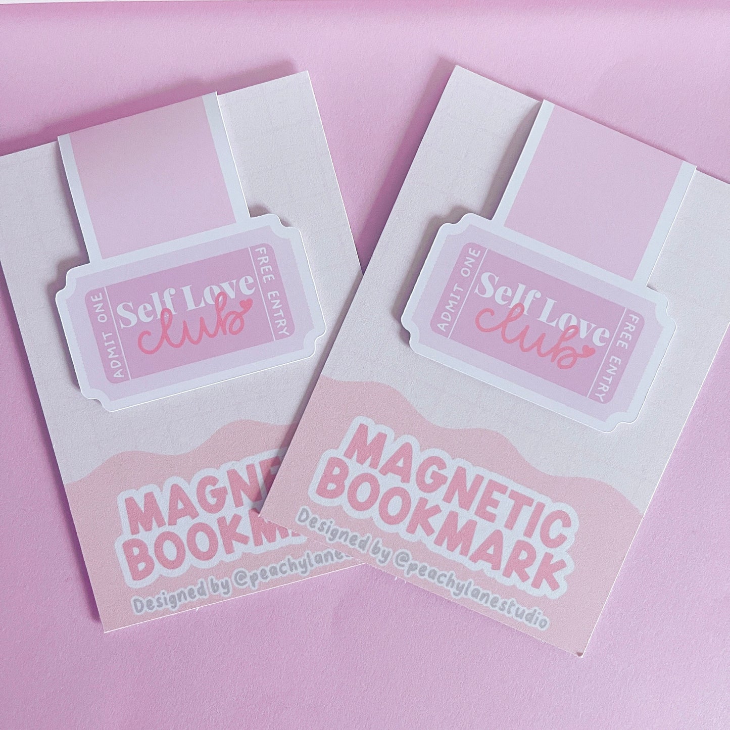 Self Love Club Magnetic Bookmark