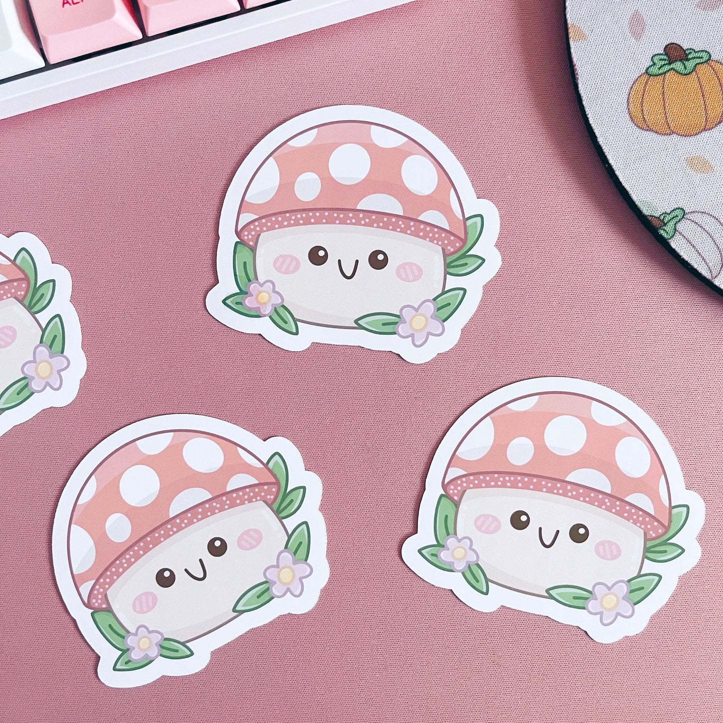 Mushroom Vinyl Sticker