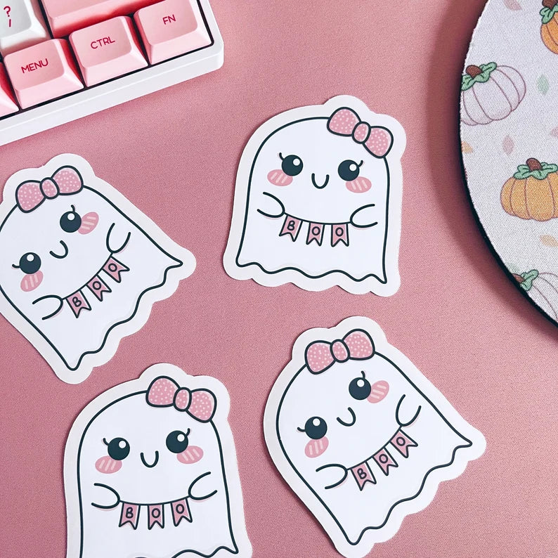 Ghostie Boo Vinyl Sticker