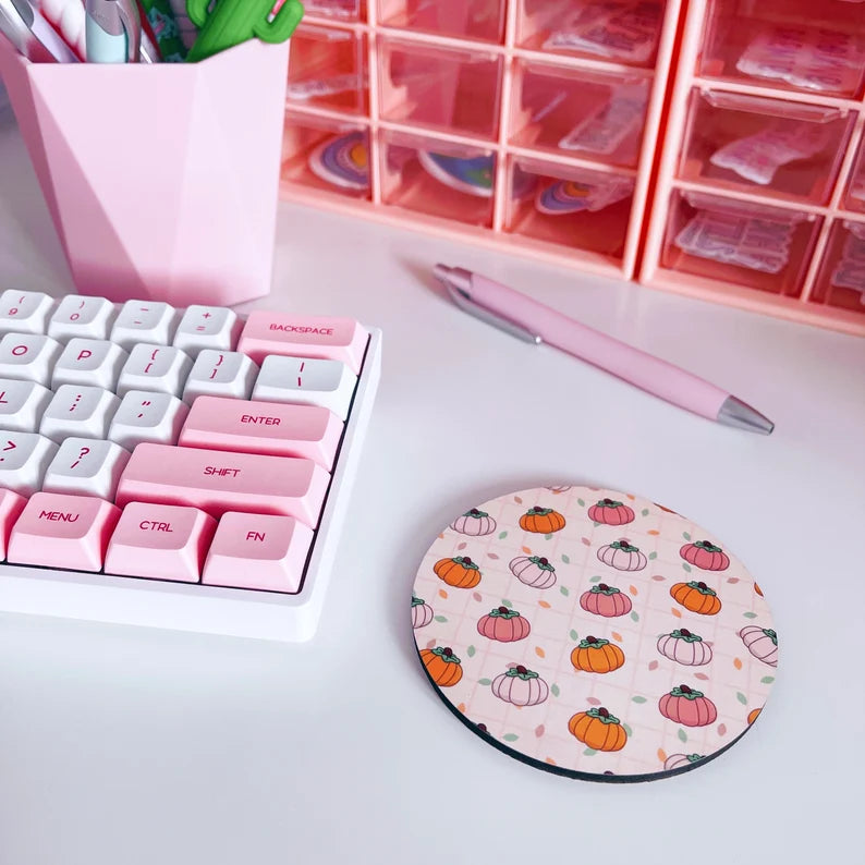 Pumpkin Pattern Coaster