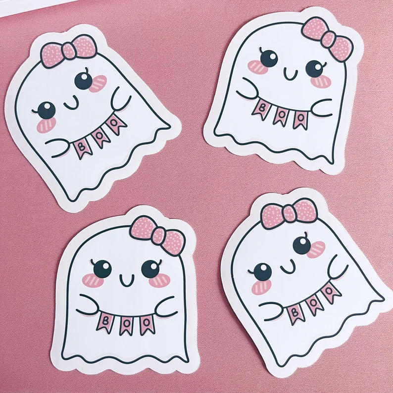 Ghostie Boo Vinyl Sticker