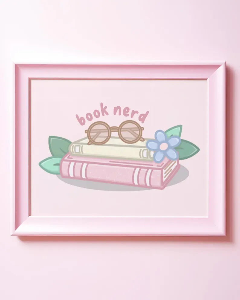 Book Nerd Print
