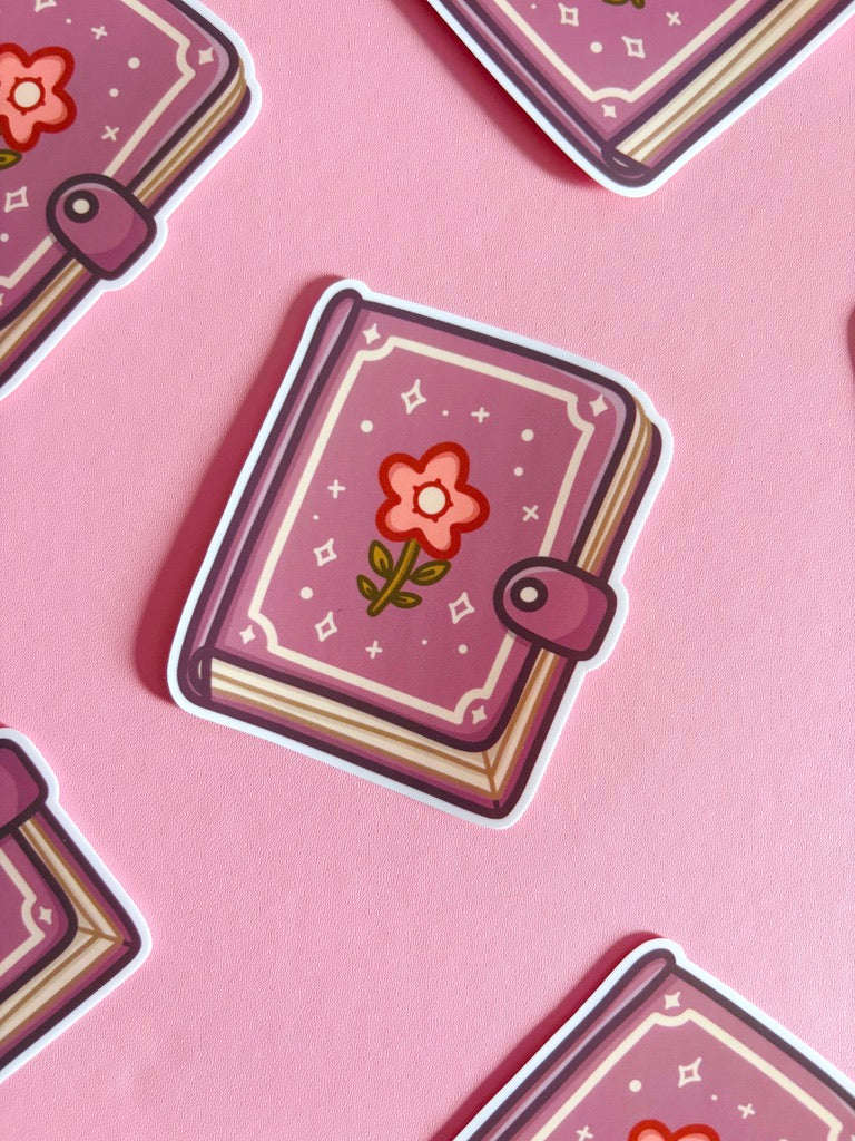 Witch Journal Vinyl Sticker