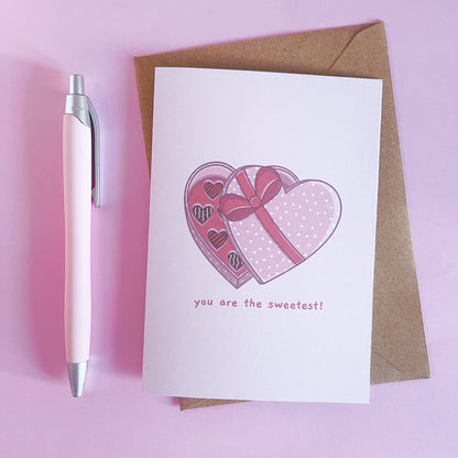 You Are The Sweetest Greetings Card