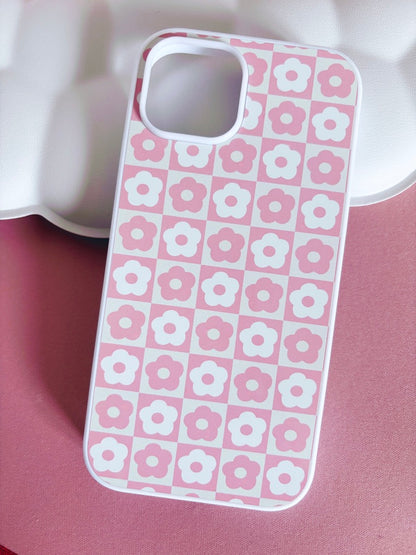 Retro Pink Flowers Phone Case