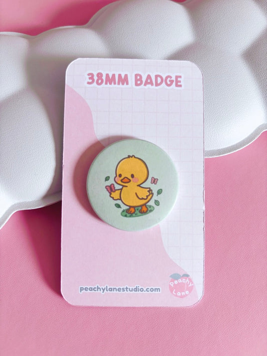 Nature Friend Duck Pin Badge