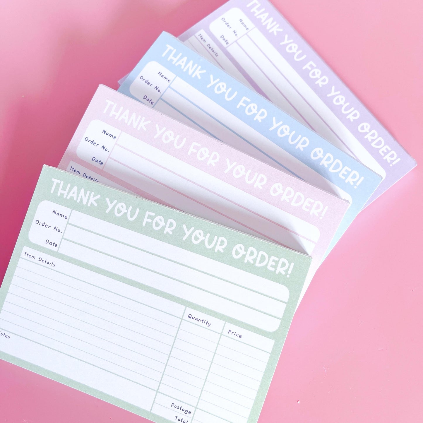 Small Business Invoice Notepad A6