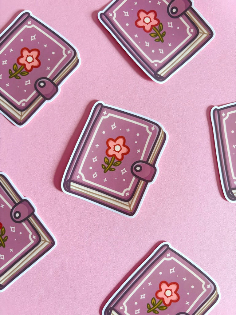 Witch Journal Vinyl Sticker