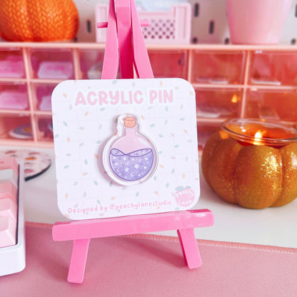 Dreamy Potion Acrylic Pin