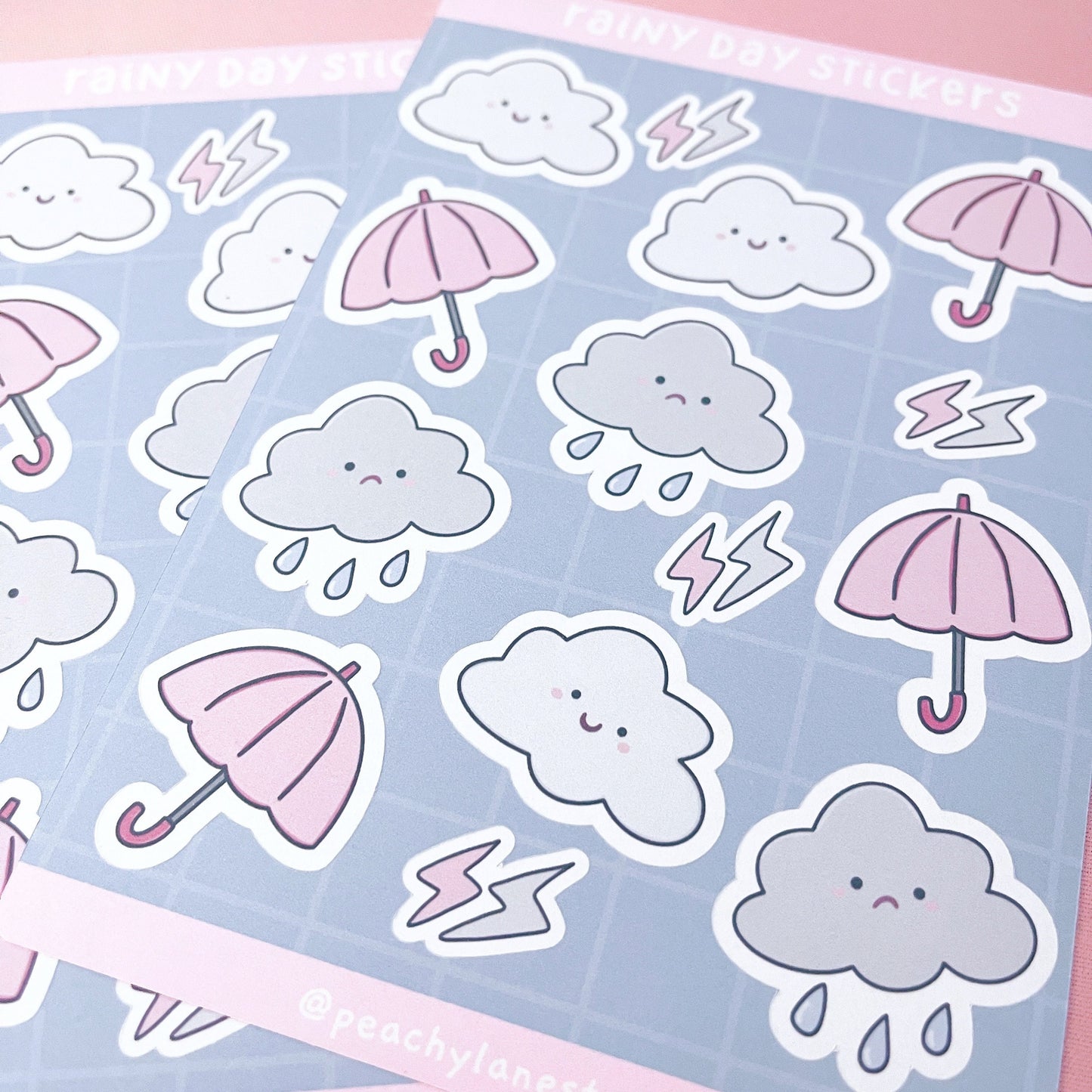 Rainy Day Sticker Sheet
