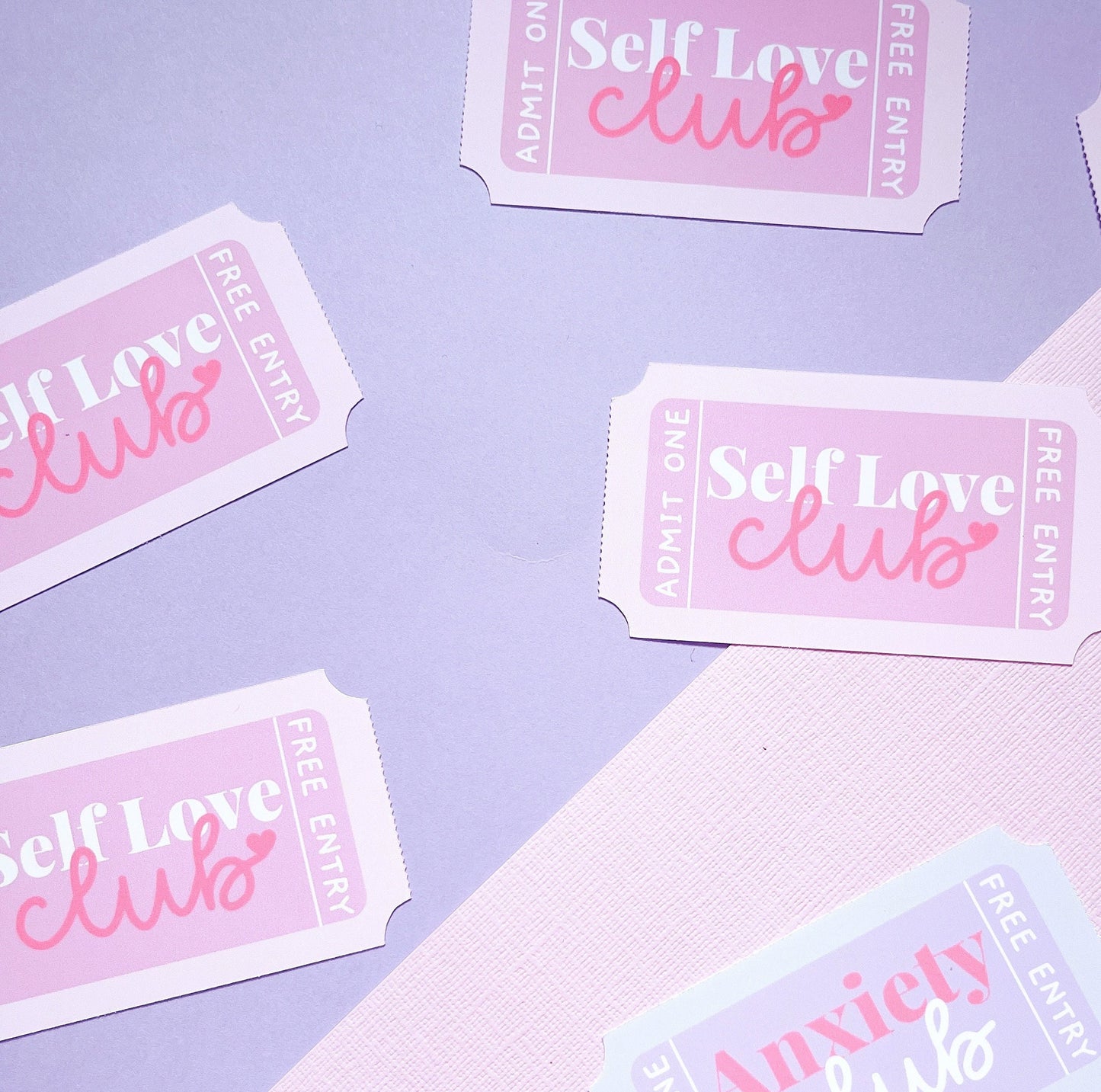 Self Love Club Vinyl Sticker