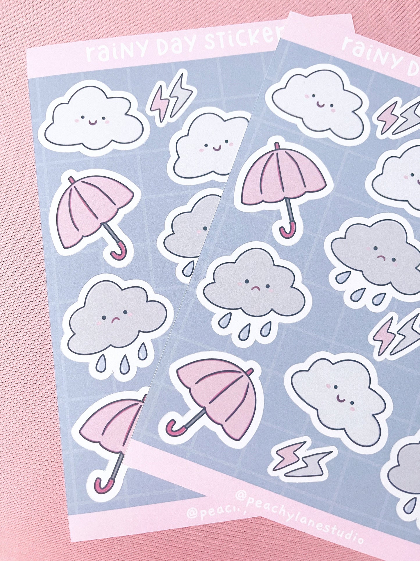 Rainy Day Sticker Sheet