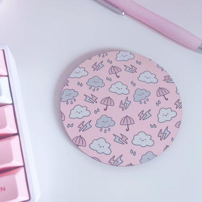 Rainy Illustration Coaster