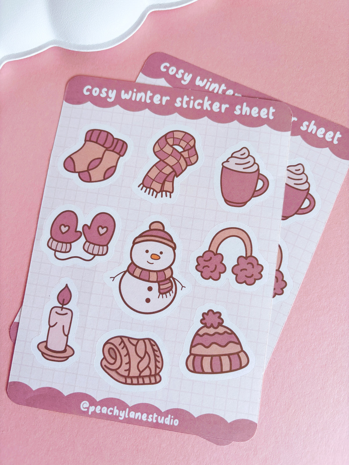 Cosy Winter Sticker Sheet