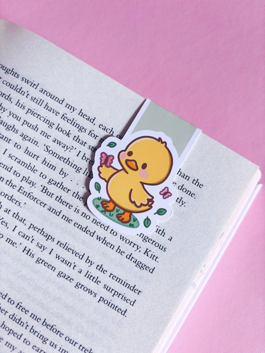 Nature Friend Duck Magnetic Bookmark