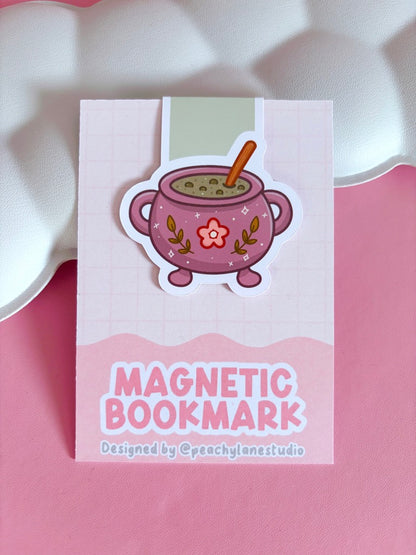 Witch Cauldron Magnetic Bookmark