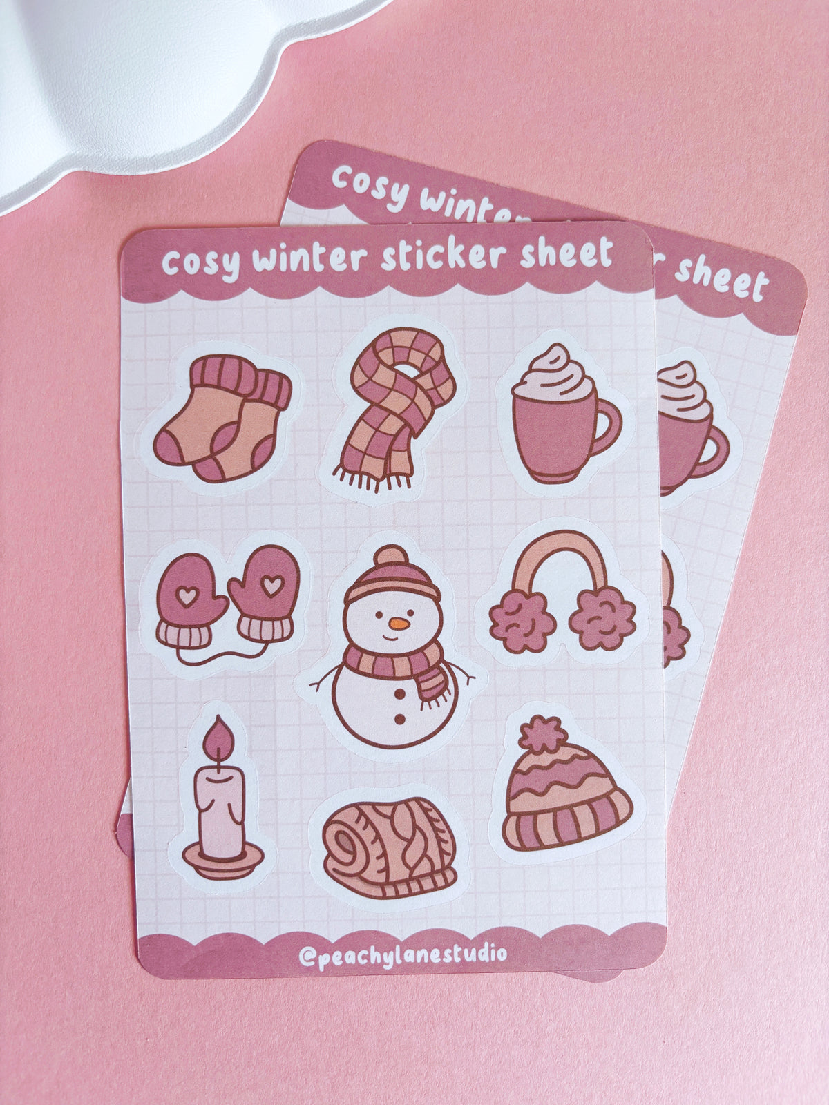 Cosy Winter Sticker Sheet