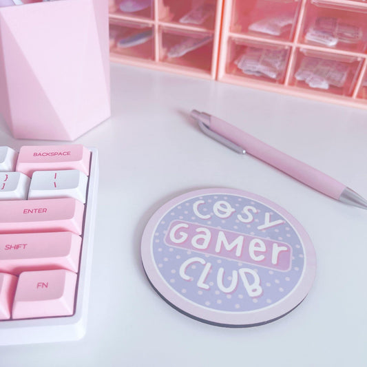 Cosy Gamer Club Coaster