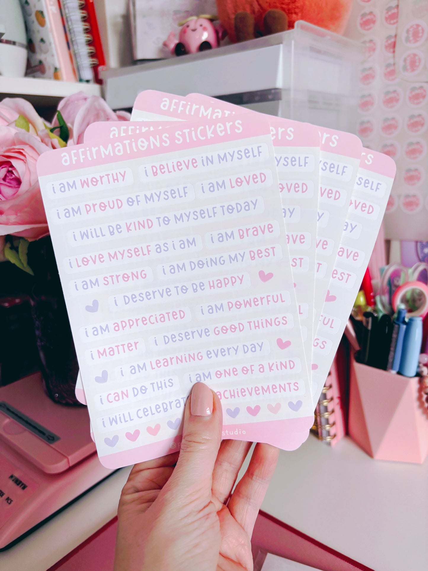 Affirmations Sticker Sheet