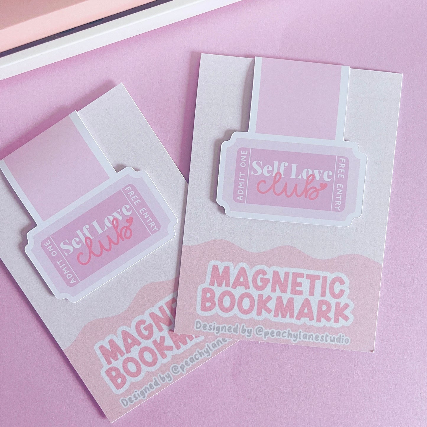 Self Love Club Magnetic Bookmark