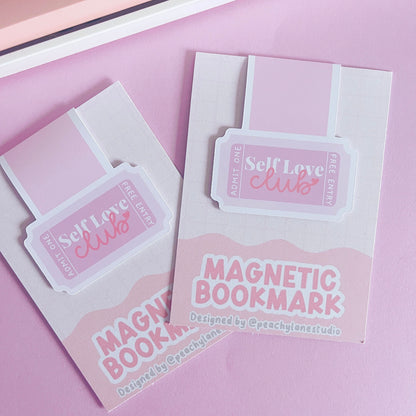 Self Love Club Magnetic Bookmark