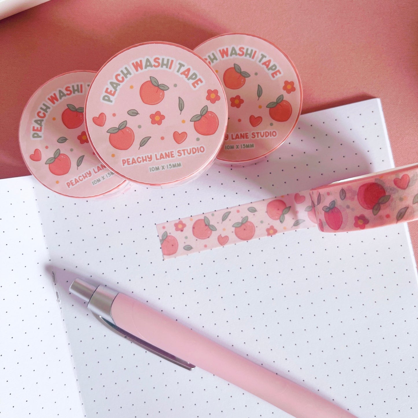 Peach Washi Tape