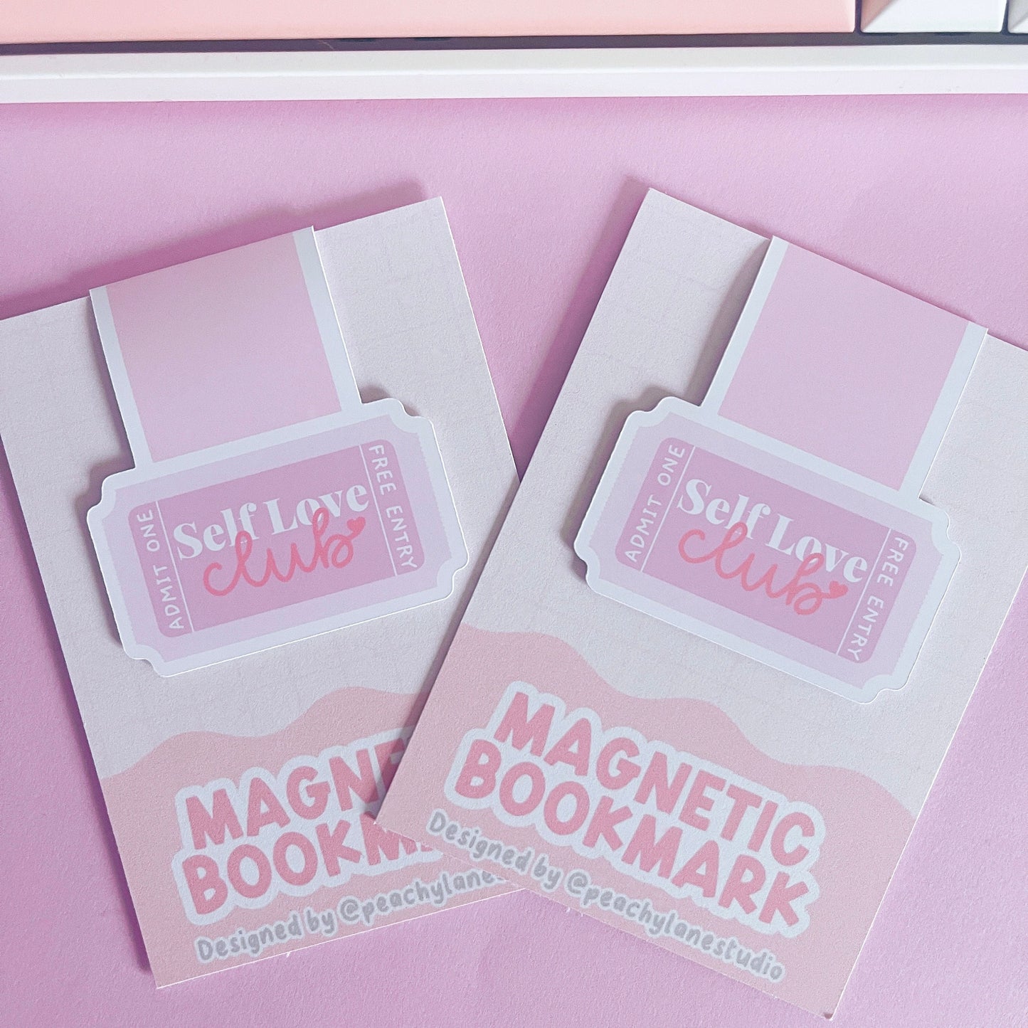 Self Love Club Magnetic Bookmark