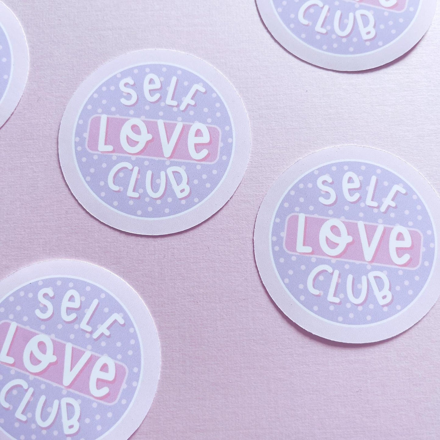 Self Love Club Vinyl Sticker