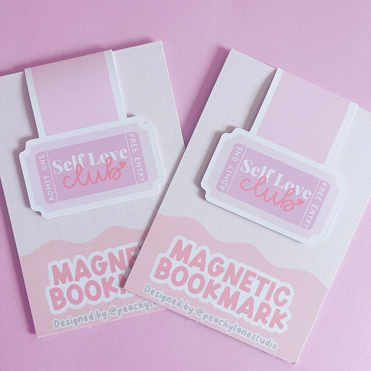 Self Love Club Magnetic Bookmark