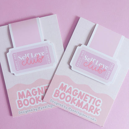 Self Love Club Magnetic Bookmark