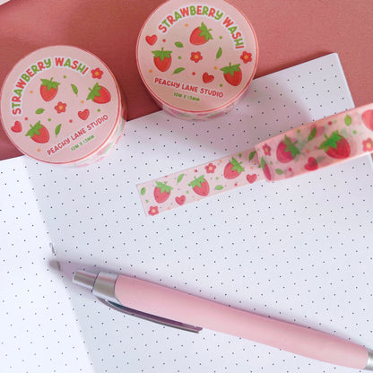 Strawberry Washi Tape