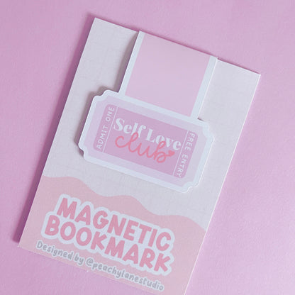 Self Love Club Magnetic Bookmark