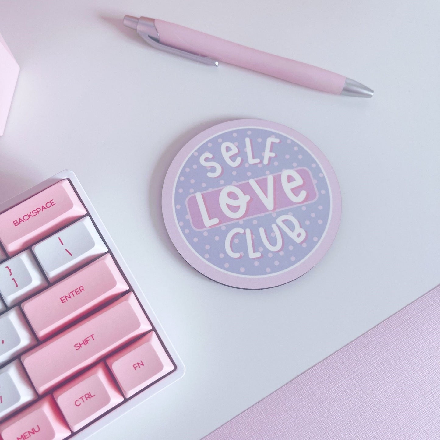 Self Love Club Coaster