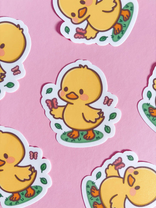Nature Friend Duck Vinyl Sticker