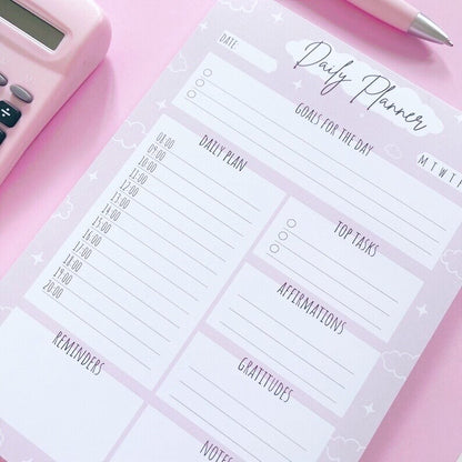 A5 Daily Planner Notepad