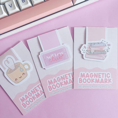 Tea Cup Magnetic Bookmark