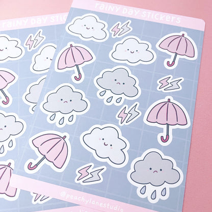 Rainy Day Sticker Sheet