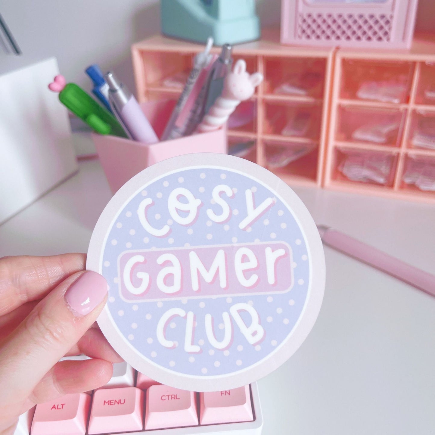 Cosy Gamer Club Coaster
