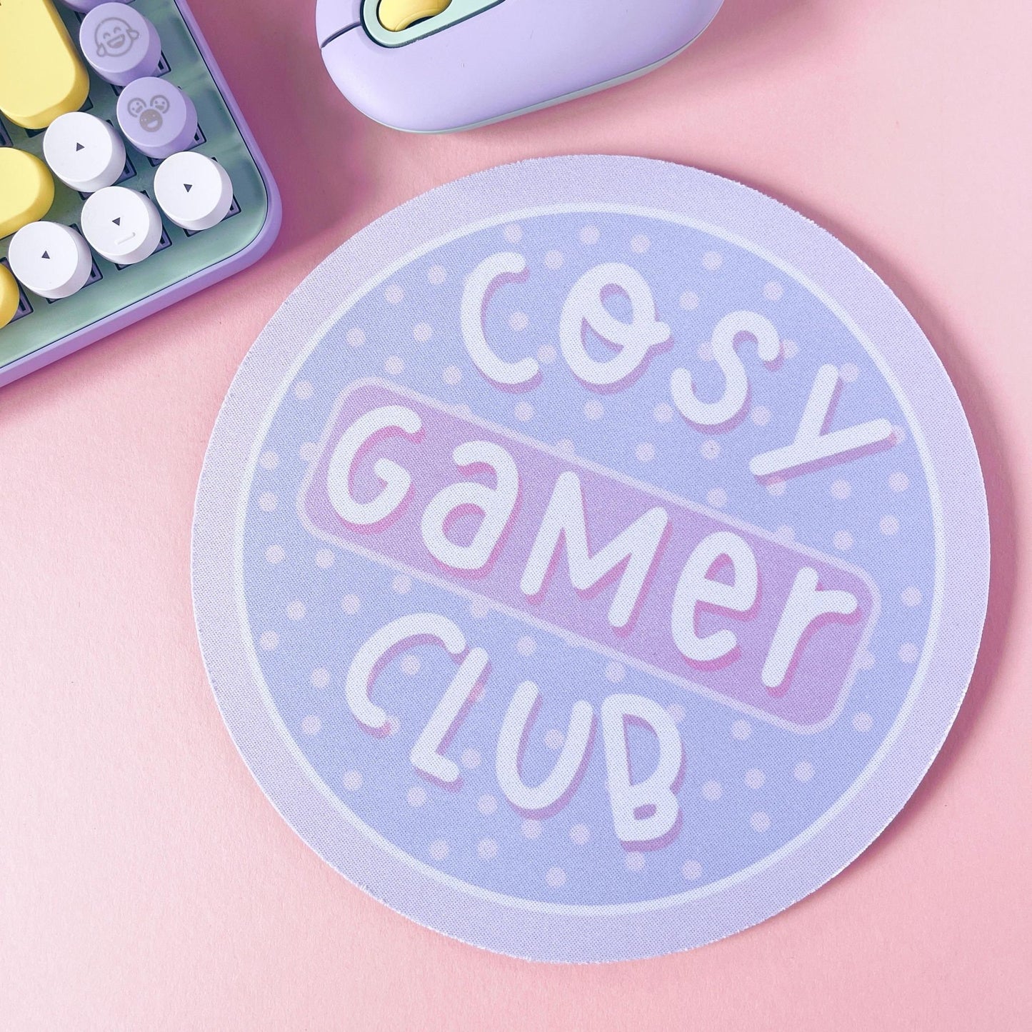 Cosy Gamer Club Mouse Mat