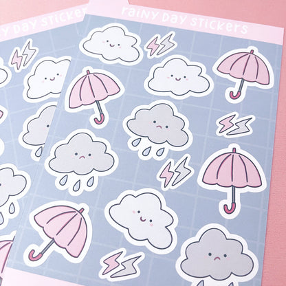 Rainy Day Sticker Sheet