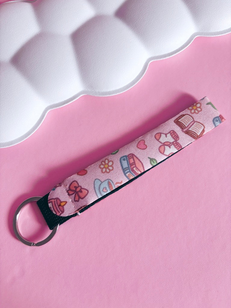 Cosy Pattern Wrist Lanyard