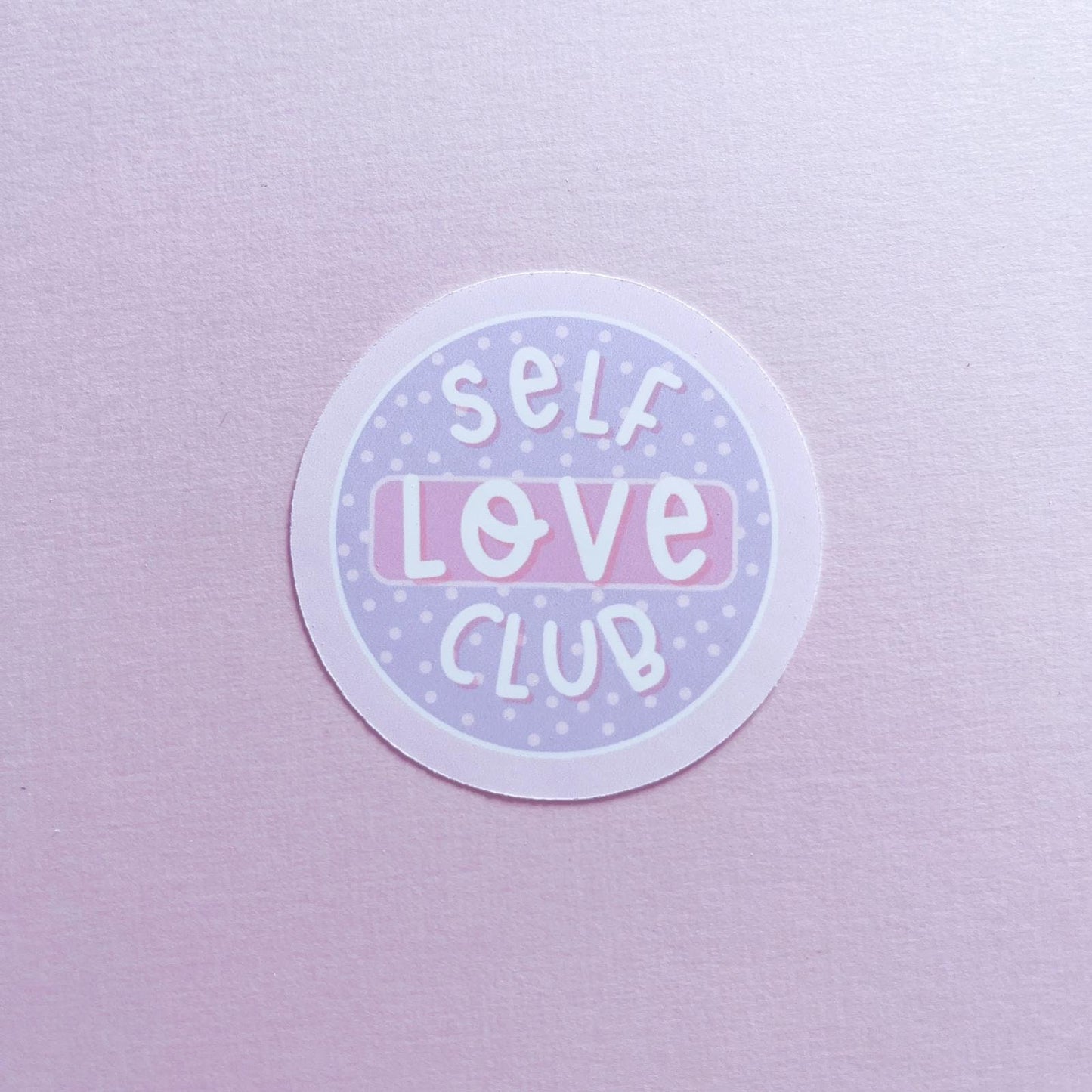 Self Love Club Vinyl Sticker